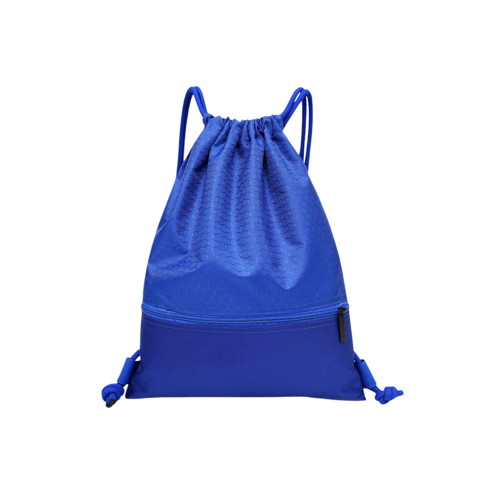 CBP03 Football Textured  Drawstring Backpack
