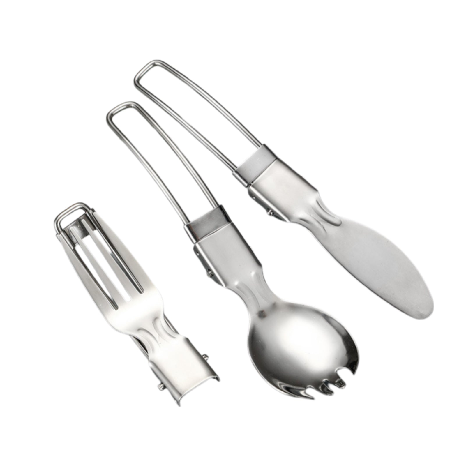 CCT09 Stainless Steel Foldable Cutlery Set