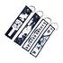 CKC03 Woven Stitched Fabric Keychain