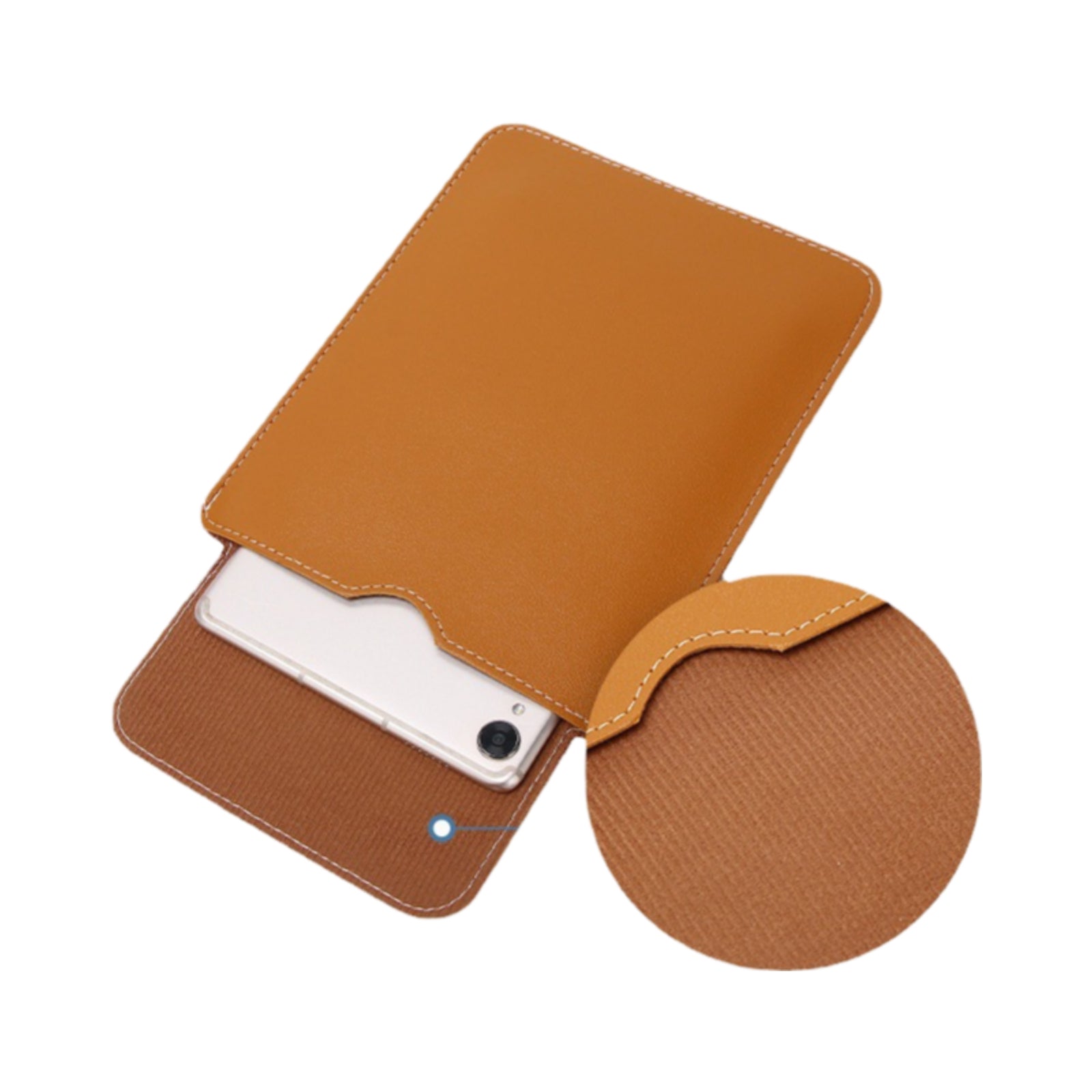 CLS03 PU Leather Laptop Sleeve 14"/ 15.6"