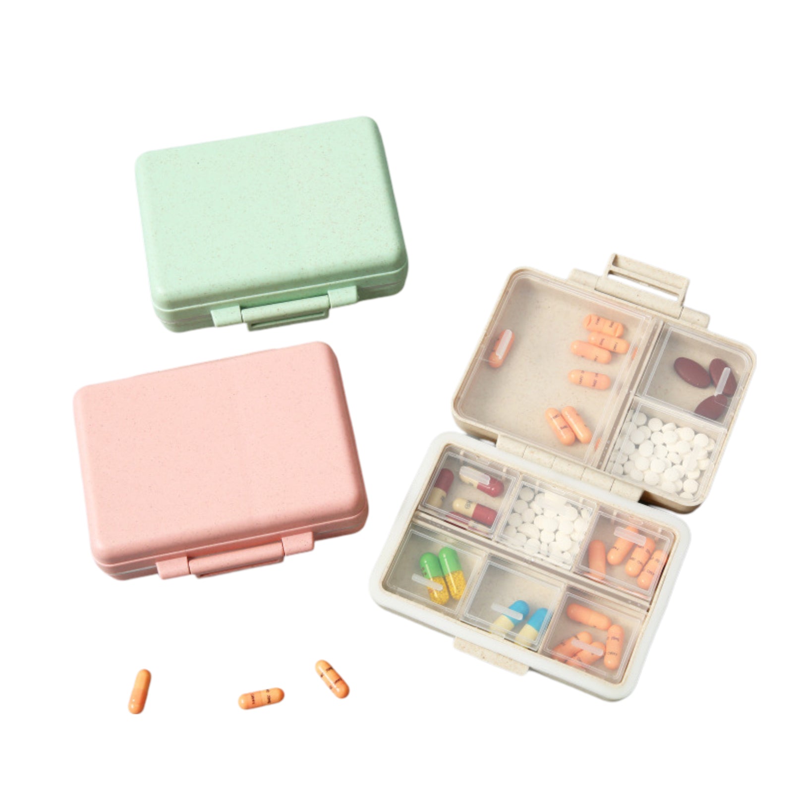 COR16 Wheat Fibre Pill Organizer Box ♻️