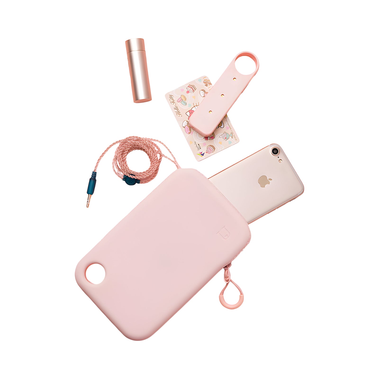 CPO14 Silicone Zipper Cosmetic Pouch